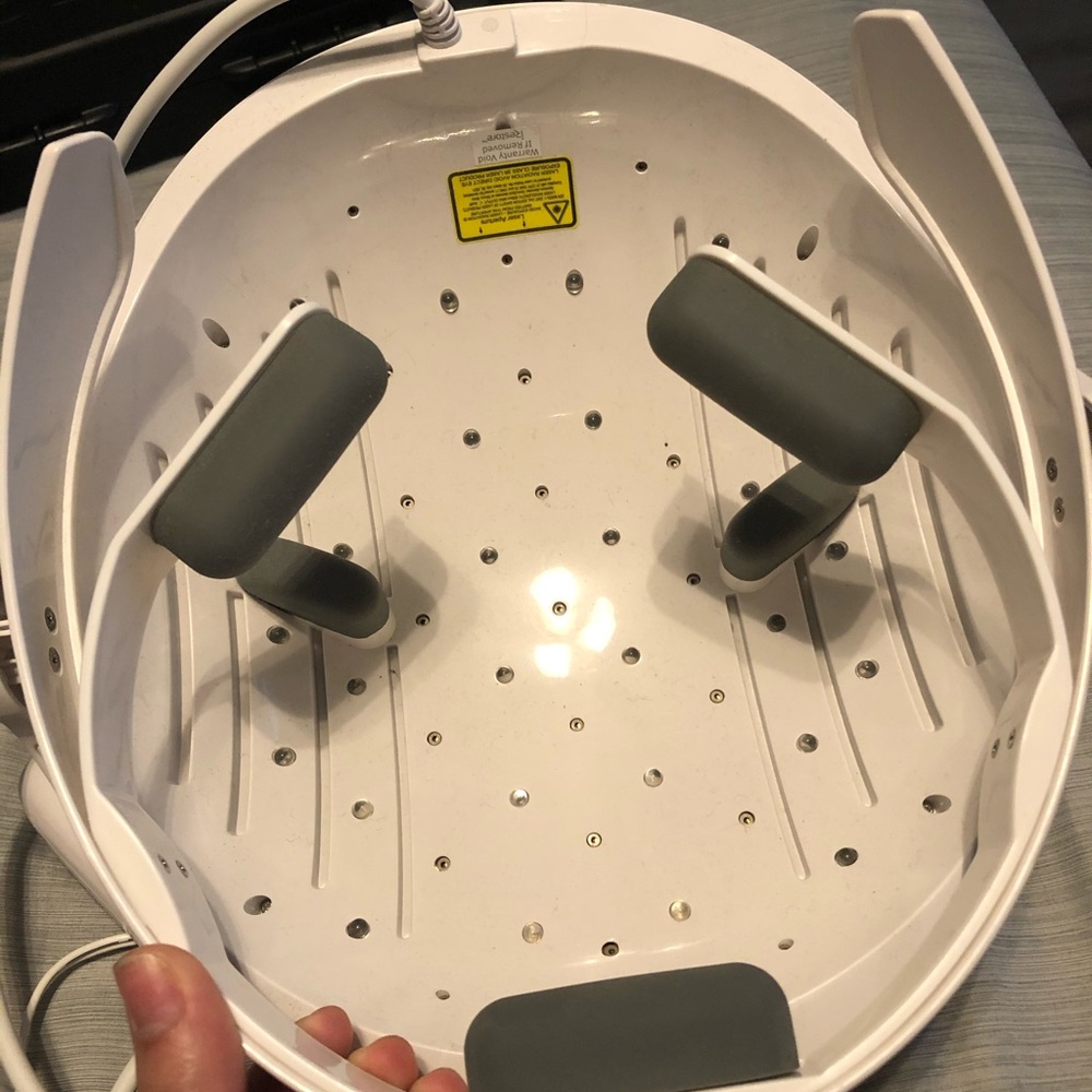 iRestore laser light hair growth helmet